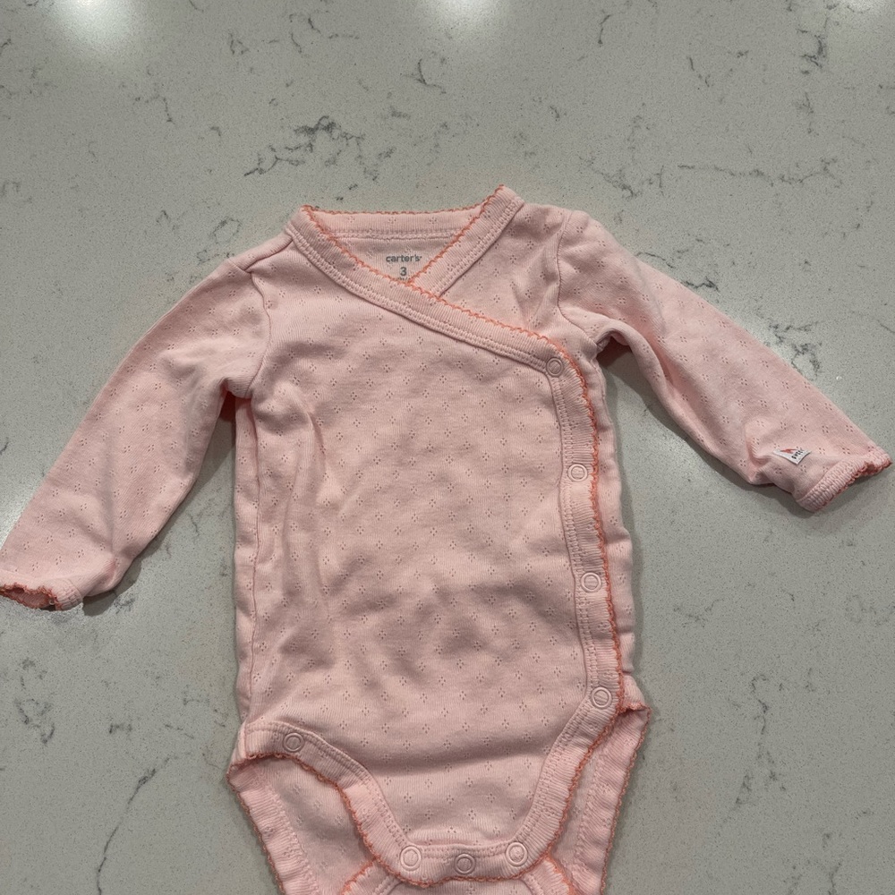 Carter’s Long sleeves Onesies 0-3M - Picture 11 of 16